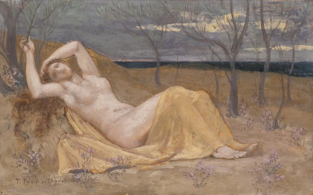 Pierre Puvis de Chavannes - 130, Tamaris, Metropolitan Museum of Art, New York